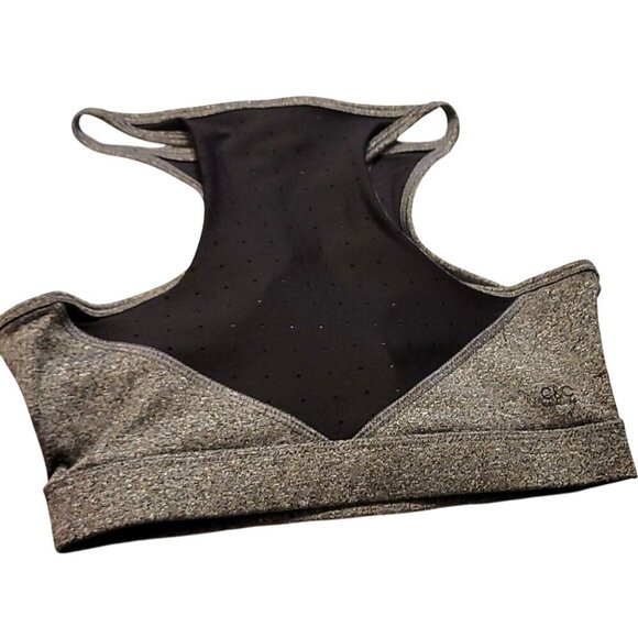 C&C California Women's Heather Gray XS Racerback‎ Sports Bra - Picture 2 of 3